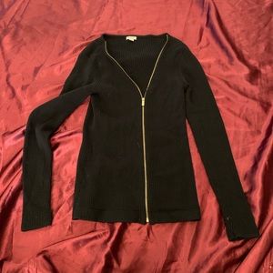 Guess black and gold sweater